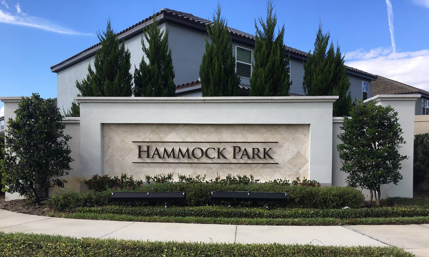 Hammock Park Entrance